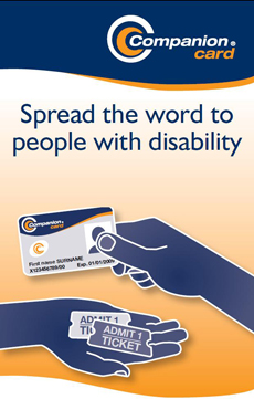 Companion Card : Spread the world to people with disability