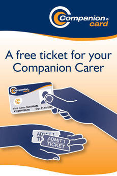Companion Card : A free ticket for your Companion Carer